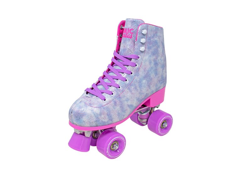 Snake look Roller Skates - Silver