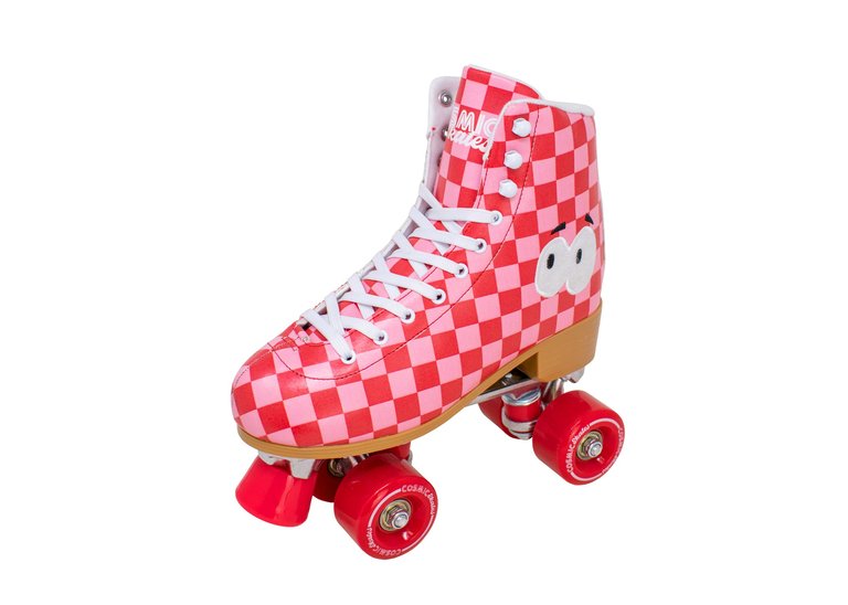 Womens Checkered Rolller Skates