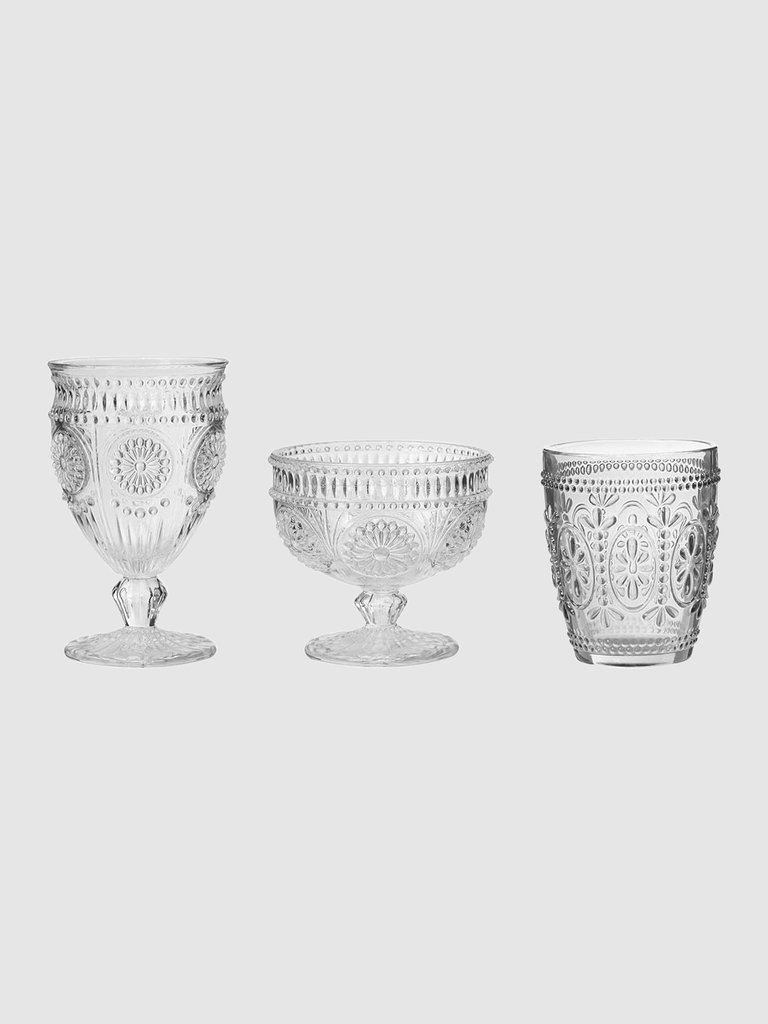 Chambord Glass Dessert Cup, Set of 6