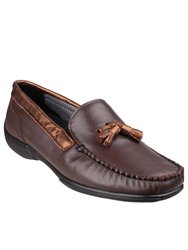 Biddlestone Ladies Moccasin / Womens Shoes - Brown/Bronze - Brown/Bronze