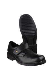 Cleeve Mens Leather Shoe / Mens Shoes - Black