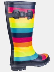 Cotswold Children/Kids Rainbow Wellington Boots (Multicolored) (4 M US Big Kid)