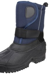 Cotswold Childrens/Kids Avalanche Snow Boots (Navy)