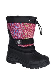 Cotswold Childrens/Kids Icicle Snow Boot (Pink) (3 M US Little Kid) - Pink