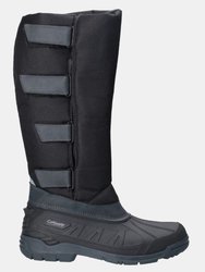 Cotswold Mens Kemble Knee High Wellington Boots - Black