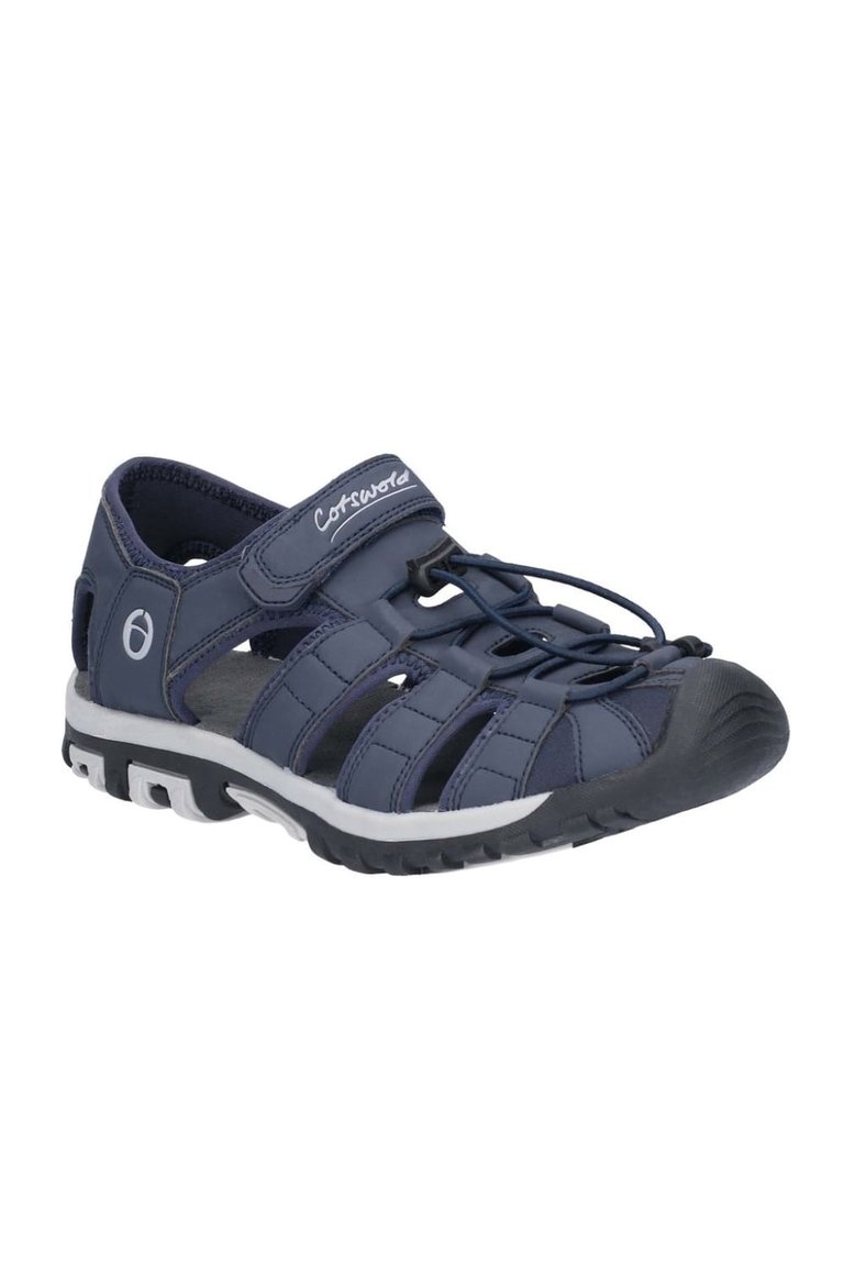 Cotswold Mens Tormarton Closed Toe Fisherman Walking Sandals - Blue - Blue