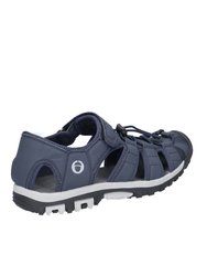 Cotswold Mens Tormarton Closed Toe Fisherman Walking Sandals - Blue