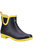 Cotswold Womens/Ladies Blakney Galoshes - Black/Yellow