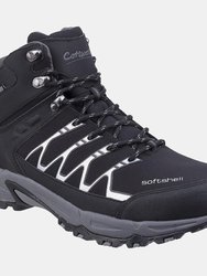 Mens Abbeydale Mid Hiking Boots - Black/Gray - Black/Gray