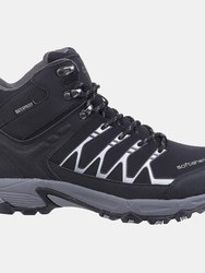 Mens Abbeydale Mid Hiking Boots - Black/Gray