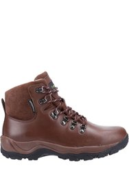 Mens Barnwood Leather Hiking Boots