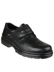 Mens Birdlip Waterproof Touch Fasten Shoes - Black - Black