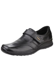 Mens Birdlip Waterproof Touch Fasten Shoes - Black