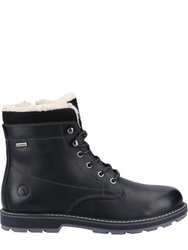 Mens Bishop Leather Boots - Black