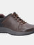 Mens Rollright Leather Casual Shoes - Brown - Brown