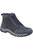 Mens Slad Lace Up Boots - Navy - Navy