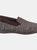 Mens Stanley Moc Toe Full Slipper - Brown