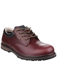 Mens Stonesfield Lace Up Waterproof Hiking Shoes - Chestnut Brown