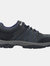 Mens Toddington Lace Up Nubuck Leather Shoe - Navy