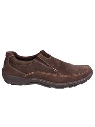 Mens Twyning Slip On Elasticated Loafers