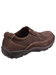 Mens Twyning Slip On Elasticated Loafers