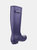 Sandringham Buckle-Up Womens Wellington Boots - Purple
