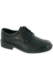 Sudeley Mens Waterproof Leather Shoe / Mens Shoes - Black - Black