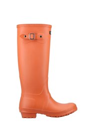 Unisex Sandringham Wellington Boots - Pumpkin Orange