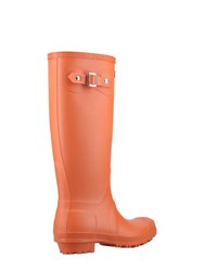 Unisex Sandringham Wellington Boots - Pumpkin Orange