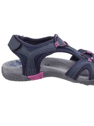 Womens/Ladies Cerney Sandals - Navy