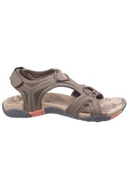 Womens/Ladies Cerney Sandals - Taupe