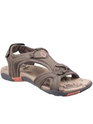 Womens/Ladies Cerney Sandals - Taupe - Taupe