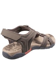 Womens/Ladies Cerney Sandals - Taupe