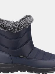 Womens/Ladies Longleat Galoshes Boot - Navy