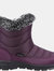 Womens/Ladies Longleat Galoshes Boot - Purple