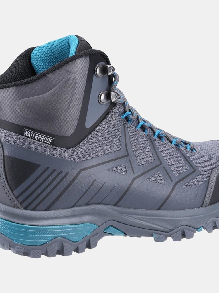 Womens/Ladies Wychwood Hiking Boots - Gray/Blue