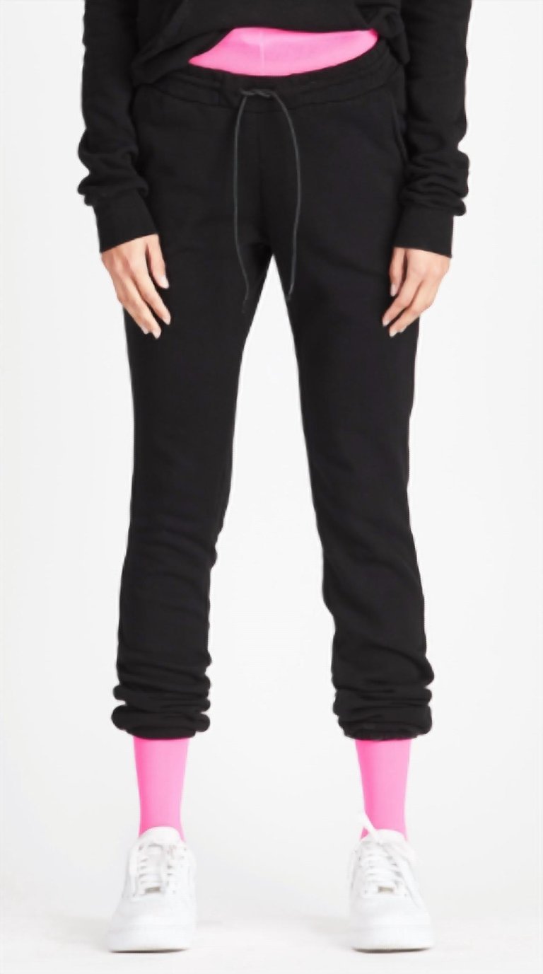 Aspen Sweatpant - Jet Black - Jet Black