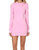 The Tokyo Long Sleeve Mini Dress - Pink