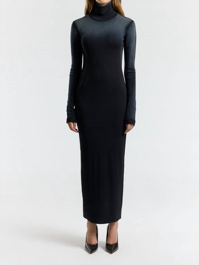 Cotton Citizen Verona Turtleneck Maxi Dress In Black Cast product