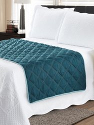 Bed Runner Protector Jade Teal - Full/Queen