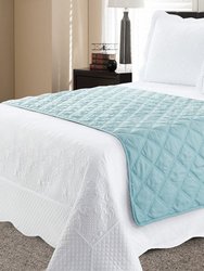 Bed Runner Protector Jade Teal - Full/Queen - Jade Teal