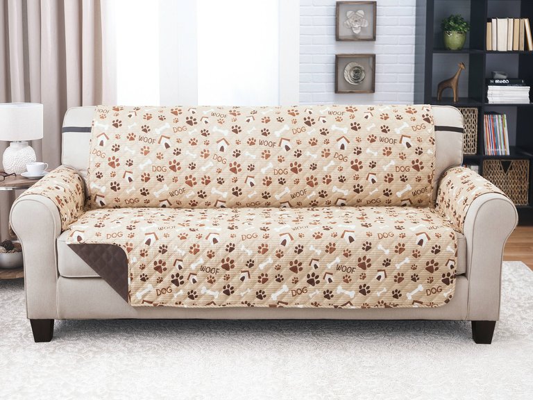 XL Sofa Furniture Protector - Woof Pet Print