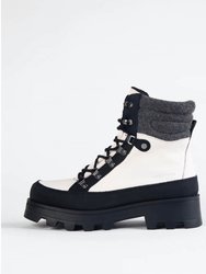Suma Boots - White/Black
