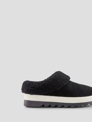 Women's Petra Shearling Mule - Black