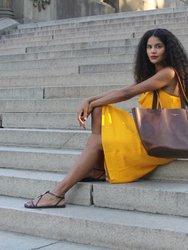Le Brun - Brown Leather Tote