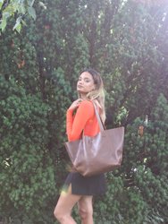 Le Brun - Brown Leather Tote