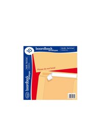 Board Back Envelope Pack Of 10 Brown - One Size - Brown