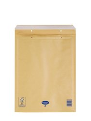 Bubble Lined Manilla Envelope Pack Of 10 Brown - A0 - Brown