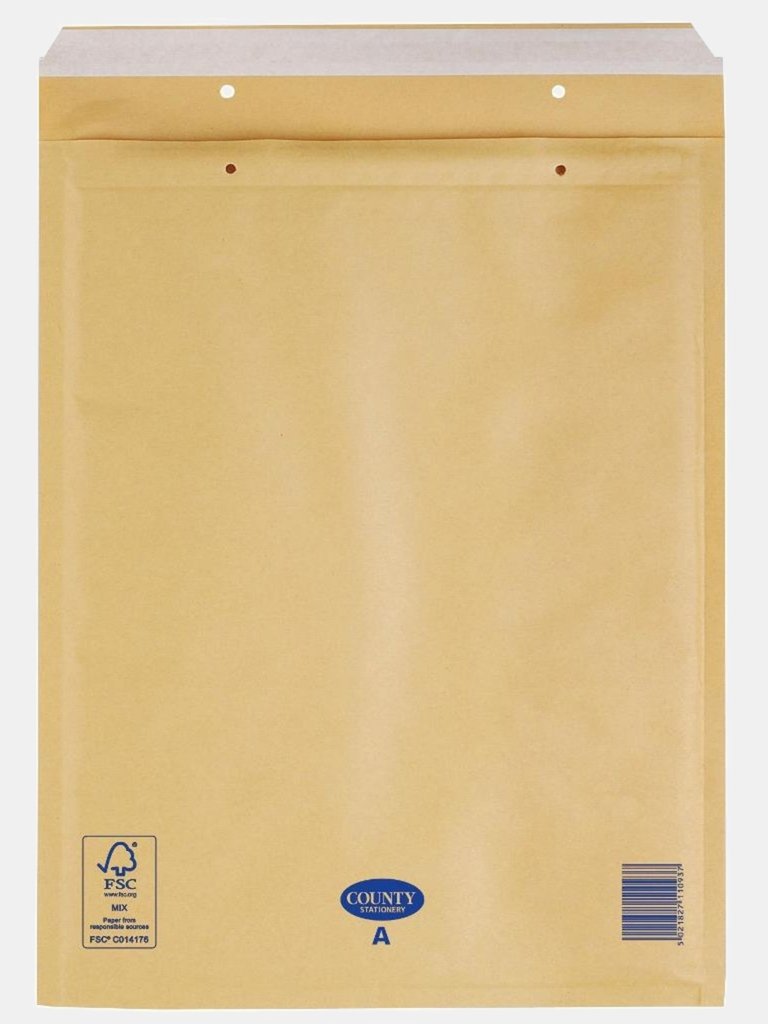 Bubble Lined Manilla Envelope Pack Of 10 Brown - D - Brown