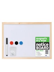 County Stationery Magnetic Whiteboard (White) (60cm x 40cm) - White